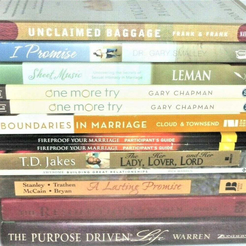 12x RELATIONSHIP Books Marriage Books Fix Your Marriage Counseling Lot of Books